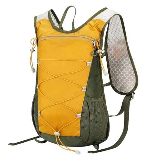 Sac à dos de cyclisme et d'alpinisme respirant noir de 15L pour le vélo
