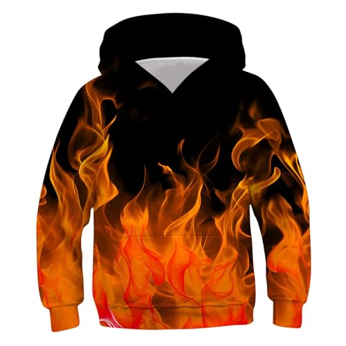 Hoodies for Boys Fashion 2025 Graphic Long Sleeve Hooded Sweatshirt Youth Pullover Winter Warm Kids Clothes