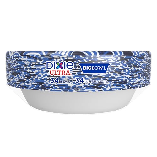 Dixie Ultra® 34 Ounce Paper Bowl, 34 Count