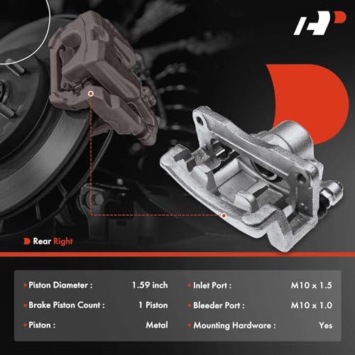 A-Premium APBC1804 Disc Brake Caliper Assembly With Bracket Compatible thumb #1