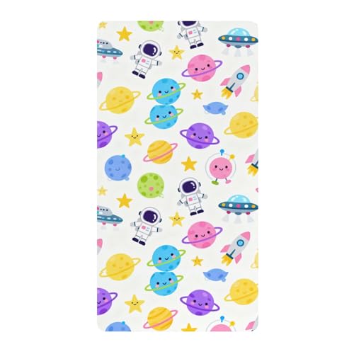 Draps de berceau en coton doux évitant les irritations de bébé - 2