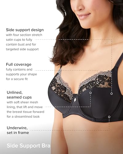 Image of Wacoal Women's Side Note Full Figure Underwire Bra
