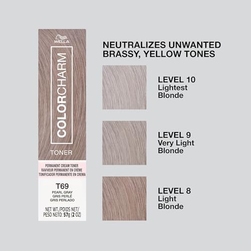 Image of COLORCHARM Permanent Creme Hair Toner | Free of Animal-Derived Ingredients, Parabens Free & Gluten Free | 2 oz | Parabens Free & Gluten Free | 2 oz