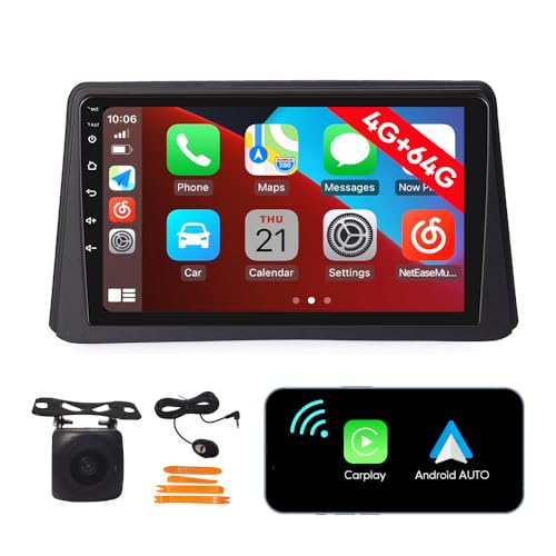 [4G 64G] Android Car Stereo FM Radio Carplay Android Auto 9