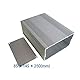 Aluminium-Instrumentenkasten, Aluminium-Projektbox, elektronisches Gehäuse für Leiterplatten, DIY, 85 x 145 x 250 mm