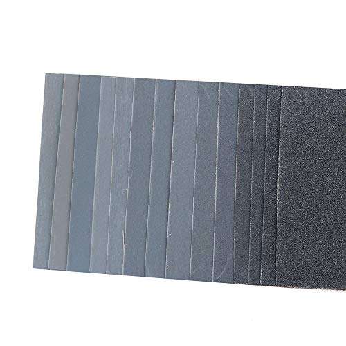 DollaTek Silicon Carbide Sanding Assorted Grit Sandpaper for Wood Furniture Finishing Metal Sanding and Automotive Polishing - Image 4