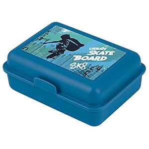 Lunchbox voor kinderen voor school – lunchbox voor jongens kleuterschool – snackbox (skateboard)