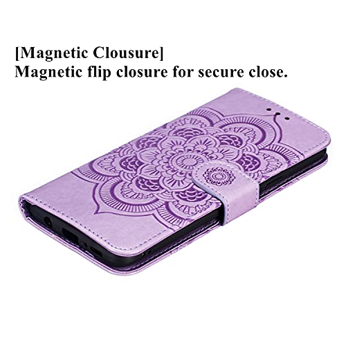 Housse Samsung Galaxy S9 Plus mandala violette pour vos sorties