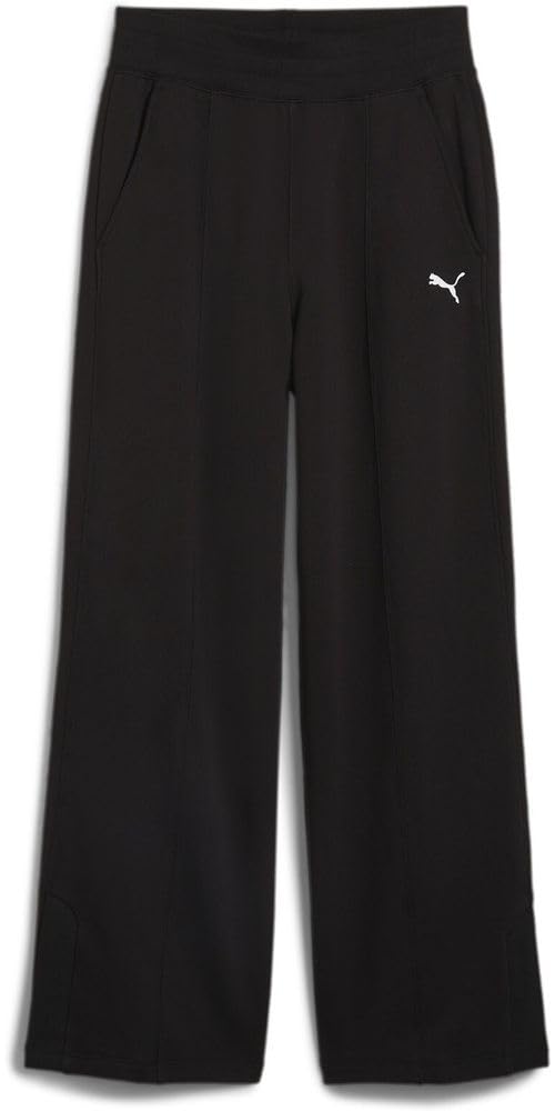 PUMA HER High-Waist Straight Leg Pants FL Puma Black