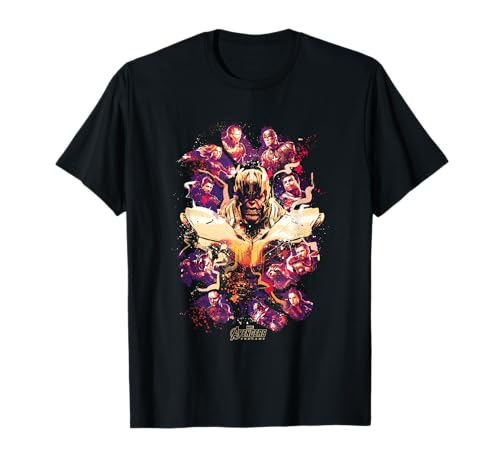 Image of Avengers Endgame Movie Splatter T-Shirt