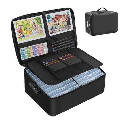 Fireproof Photo Storage Box with Cases
