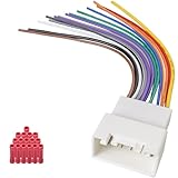 Zenoruslky Radio Wiring Harness Adapter 20Pin Stereo JBL Connector Compatible with Toyota Highlander Camry Corolla RAV4 Sienna Yaris 4Runner Land Cruiser Prius Tundra Tacoma Prado Reiz JBL AMP Harness