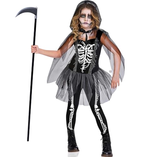 Disfraz Grim Reaper talla Small para niñas