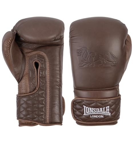 Guantes de boxeo de piel vintage Lonsdale ideales para entrenamiento diario