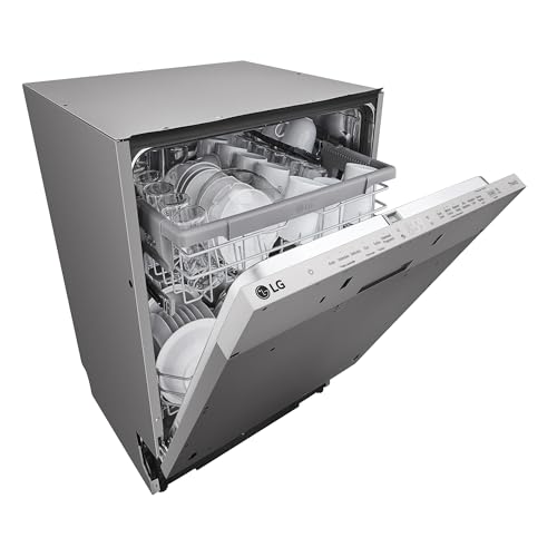 LG DB242TX - Lavavajillas Integrable QuadWash, Motor Inverter Direct, EasyRack Plus, Certificado D, 14 Litros, Blanco - imagen 12