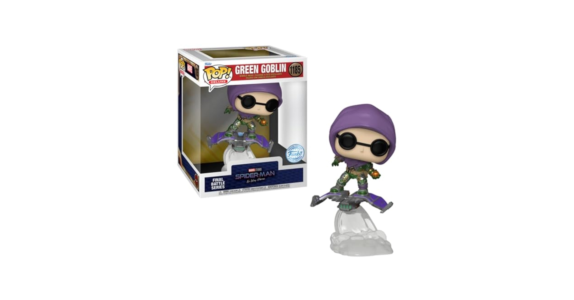FUNKO - FUNKO POP! スパイダーマン　NWH グリーンゴブリン　ファイナルバトル Amazon.com: Funko Pop! Deluxe Marvel Pop Deluxe Marvel