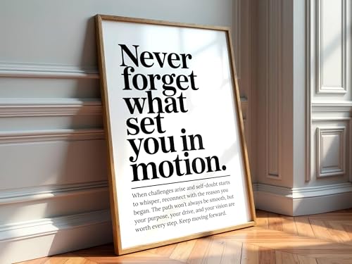 Image of Dakshestry Artworks Motivational Quote Wall Painting Set of 3 for Office & Study Room | Inspirational Typography Wall Decor Frames for Bedroom, Living Room, Workspace & Home Office | Minimalist Modern Wall Art