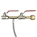 Maddog Paintball CO2 Fill Station, CO2 Dual Valve Bottle Refill Station for 12oz, 16oz, 20oz, + CO2 Tanks