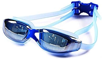 水泳ゴーグル、調節可能な水泳ゴーグル、曇り止めUV保護水泳メガネ、ユニセックス、大人、男性、女性、若者、子供用 (Color : A