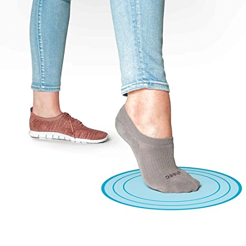 Image of SHEEC No Show Active Socks for Women - High Cut Liner for Sneakers and Boat Shoes - Non-Slip Invisible with Snug Fit - Thin, Breathable, Durable Design White - Small 6 Pairs N.V