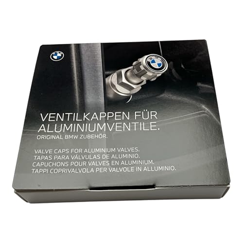 BMW Genuine M Logo Wheel Tire Valve Stem Cap Set by BMW - Image 3