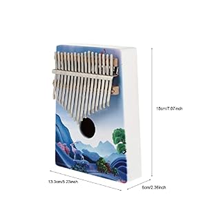 BIENKA 1 Ensemble d’instruments de Musique Kalimba Thumb Piano à 17 Touches avec Outils Piano - Les Beatles, Paul McCartney, John Lennon, RIngo Starr, George Harrison BIENKA 1 Ensemble d'instruments de Musique Kalimba Thumb Piano à 17 Touches avec Outils Piano – Image 5