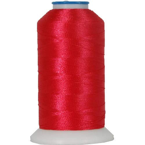 Image of ThreadArt Polyester Machine Embroidery Thread, 1000M 40wt, Deep Coral 147