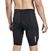 baleaf Men's Bike Shorts 3D Padded Cycling Road Biking Bicycle Riding Clothes Pockets UPF 50+ MTB Accessories Tights Black L