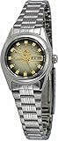 Orient FNQ1X003X Women's 3 Star Stainless Steel Brown Dial Day Date Automatic WatcX