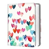 Fintie Mini Photo Album for Fujifilm Instax 3-Inch Film- 104 Pockets Photo Album for Fujifilm Instax Mini 9 Mini 8 Mini 90 Mini 25 Mini LiPlay Mini Link Printer, Polaroid Snap PIC-300, Raining Hearts