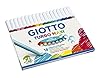 Giotto Turbo Maxi F076300, Pennarelli, Punta Larga da 5mm, Confezione da 18 #1