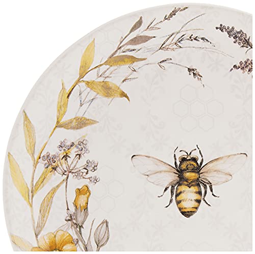 Certified International Bee Sweet 10.75" Dinner Plates, Set Of 4, Multi Colored #TOP3