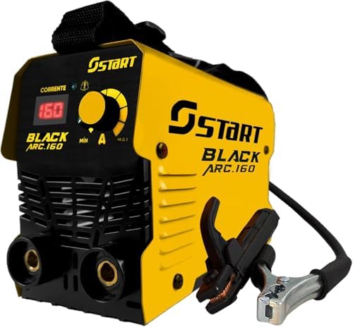 Máquina De Solda Inversora Tig Black Arc Start 160a Serralheiro M...