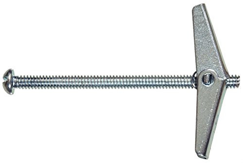 Hillman 1/4 in. Dia. x 3 in. L Round Steel Toggle Bolt 1 pk