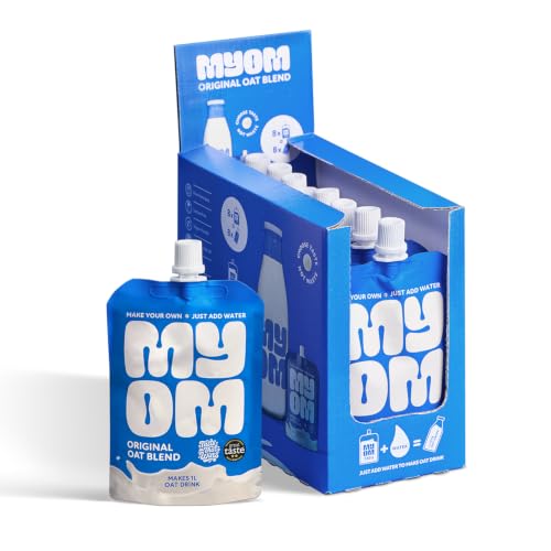MYOM Oat Milk-Free Drink Premix - Makes 8 Litres - 8 Pouches