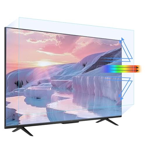 Protection écran anti-lumière bleue fin de la fatigue visuelle sur 70in
