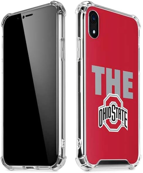 Skinit Clear Phone Case Compatible with iPhone XR - Officially Licensed Ohio State University The Ohio State Buckeyes Design