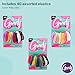 Goody Kids Ouchless Hair Elastics – No Pull, No Breakage, Tangle-Free Hold for Fine Hair – 40 Count, Assorted Colors, Long-Lasting Ponytail Holders for Girls & Boys