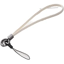 4 Pcs Faux Leather Braided Phone Lanyard Wrist Strap, Anti Lost Phone Charm Aesthetic Phone Chain Wristlet Bracelet Keychain Cute Phone Decoration