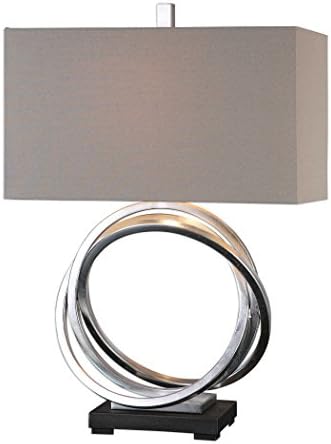 Uttermost Soroca Metallic Silver 1-Light Table Lamp - 27310-1