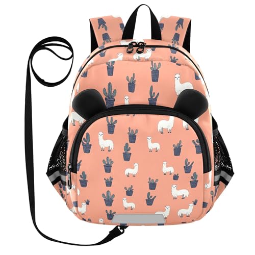 Cute Alpaca Toddler Backpack for Girls Boys,Preschool Kindergarten Backpack,Cute Kids Backpacks for Girls B0404053