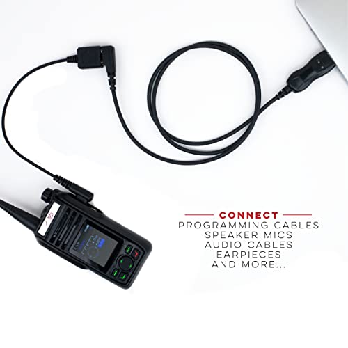Btech Gmrs-Pro K1 Adaptor Cable For Gmrs-Pro. Adapts The Gmrs-Pro To Be Backward Compatible With Prior And Baofeng K1 Accessories #TOP3