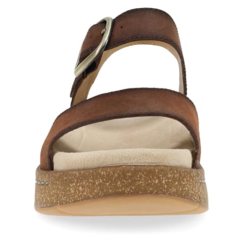 Dansko Bianca Platform Sandal for Women - Memory Foam and Suede Wrapped Footbed for an Extra Plush Comfort and Support4