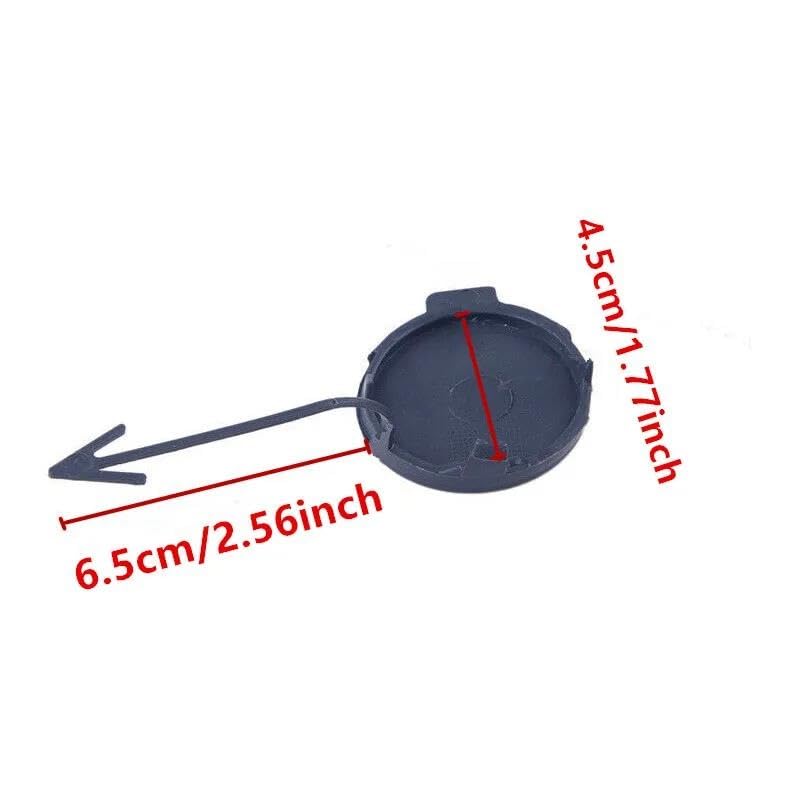 Cache-crochet remorquage 5C6807241 remplace cache perdu Jetta 11-14