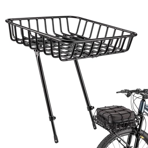 Panier pour porte-bagages de vélo métallique solide contre la rouille