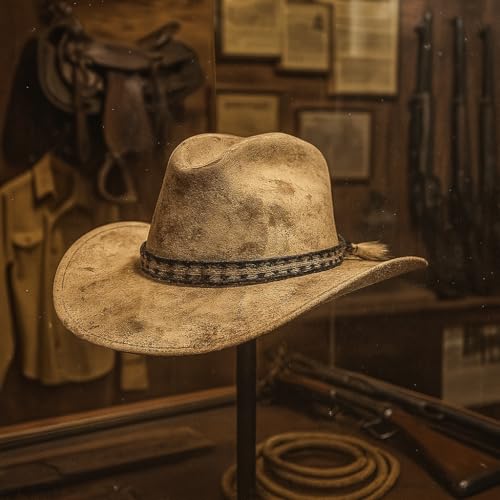 Image of Gamboa 100% Natural Horsehair Hat Bands for Cowboy and Panama Hats for Men and Women Western Hat Bands
