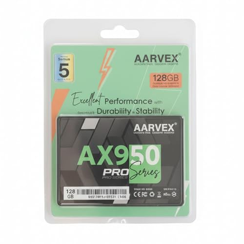 Image of AX950 Pro 2.5″ SATA 128 GB Internal SSD - High-Performance 3D TLC NAND, SATA III 6 Gb /s Interface, 2.5″ Form Factor, Excellent Durability & Stability