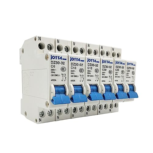 Disjoncteur DPN 1P+N protégeant vos circuits contre les surcharges