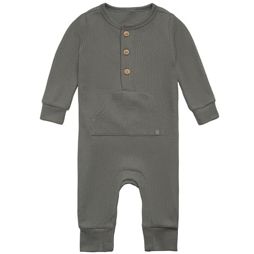 Image of Modern Moments by Gerber Baby Mini-Waffle Romper