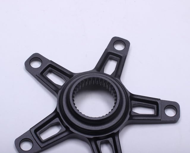 EBike BCD 130MM Chainring Adapter Spider,Aluminium Torque Sensor Spider Adapter for Yamaha PW-X3,Ebike(S19-1 33T-3T CL52)